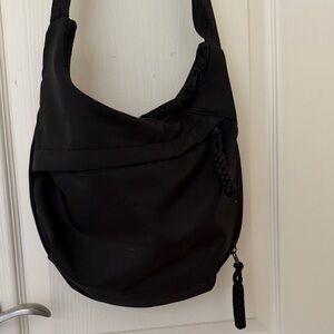 Black Men's Shoulder Bag
